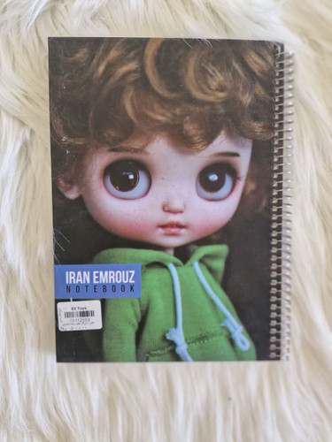 Notebook of 100 sheets of fancy hard cover 1