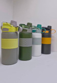 Silicone waist steel thermos main